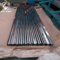 G80 BWG Hojas de techo corrugadas GI Z40 Techo de acero galvanizado de zinc